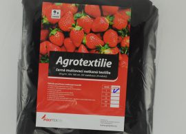MULČOVACÍ NETKANÁ TEXTILIE černá 50 g/m2 – PE sáček 0,7 bm